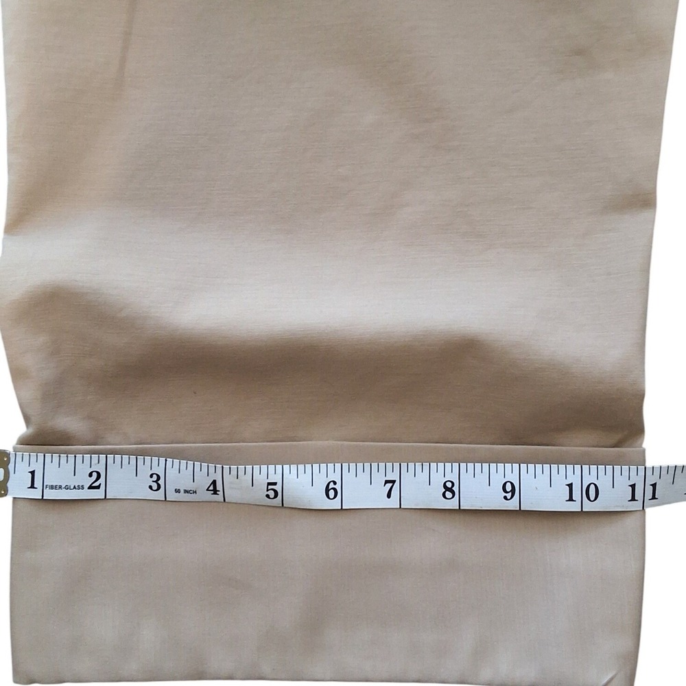 Lauren Ralph Lauren Khaki Pleated Wide Leg Cuffed Trousers Pants Tan Womens 16 - Picture 9 of 13